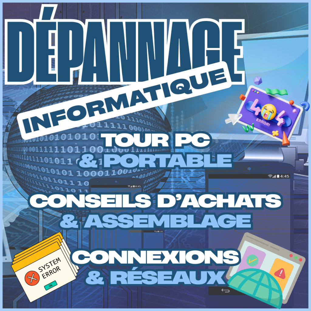 Dépannage informatique HexaGuard pour diagnostic et réparation